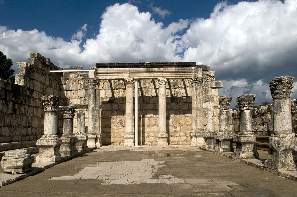 Fig. 10 – Ruins of the Great Synagogue of Capernaum